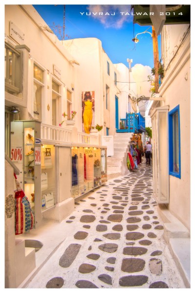 The streets of Chora