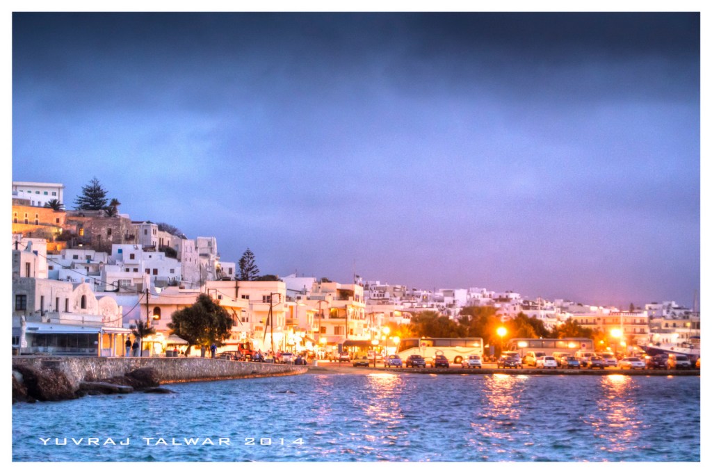 The main town of Naxos